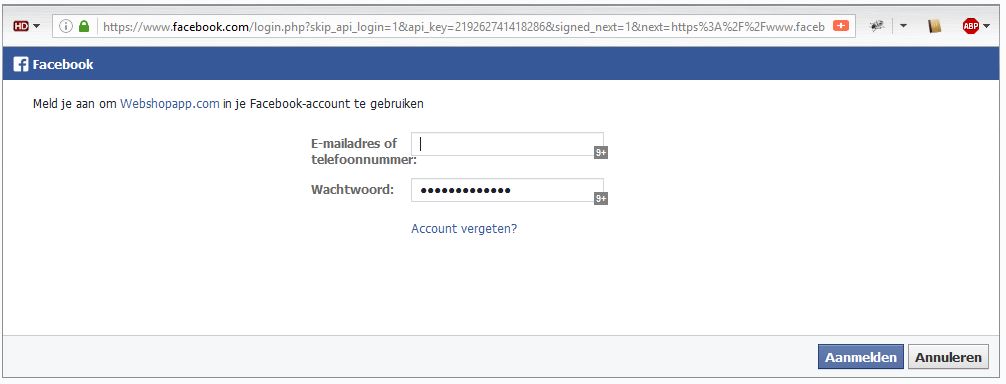 https://www.hardware-deals.nl/Bestelproces/Klantenservice%2029-05-2016/Facebook%20login.JPG